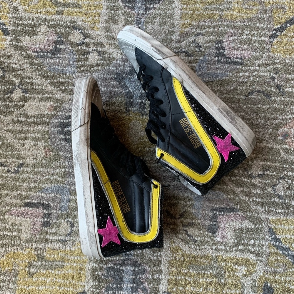 LIKE NEW Golden Goose Deluxe Brand Slide